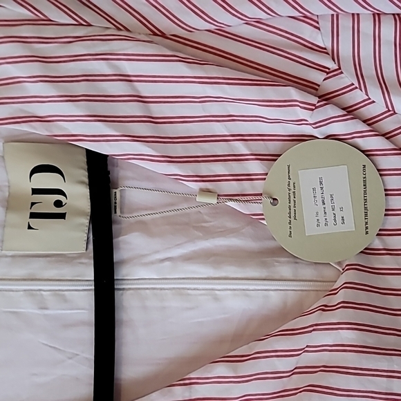 The Jetset Diaries Striped v neck dress - Picture 4 of 7